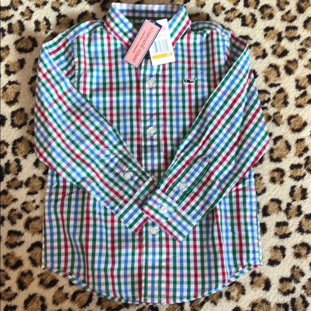 NWT Vineyard Vines 3t boys shirt